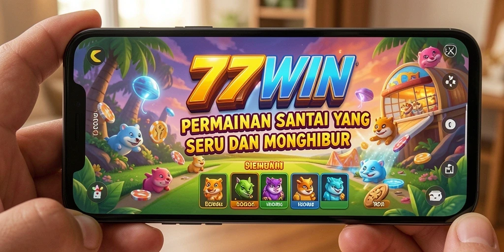 Tampilan menarik dari permainan 777WIN yang penuh warna dan seru.