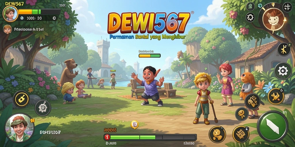 Menampilkan gameplay DEWI567 yang penuh warna dan menghibur.