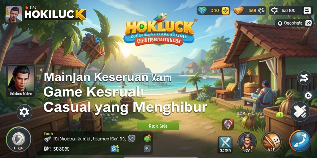 Screenshot HOKILUCK menampilkan gameplay yang ceria dan menghibur.